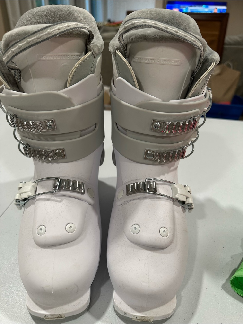 Head White and Gray Women's Winter Ski Boots